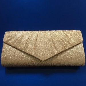 Evening clutch with glitters